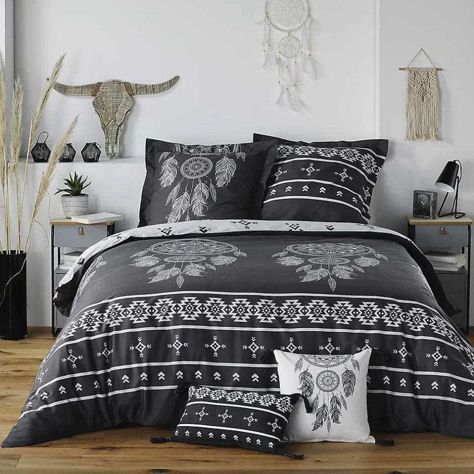 Douceur D'Intérieur Housse de couette + 2 taies d'oreiller Sweet Dreams - - Parure de couette 240 x 220