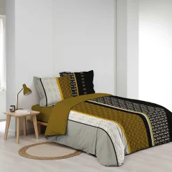 Douceur D'Intérieur Housse de couette + 2 taies d'oreiller Smarty - - Parure de couette 260 x 240 Clearance