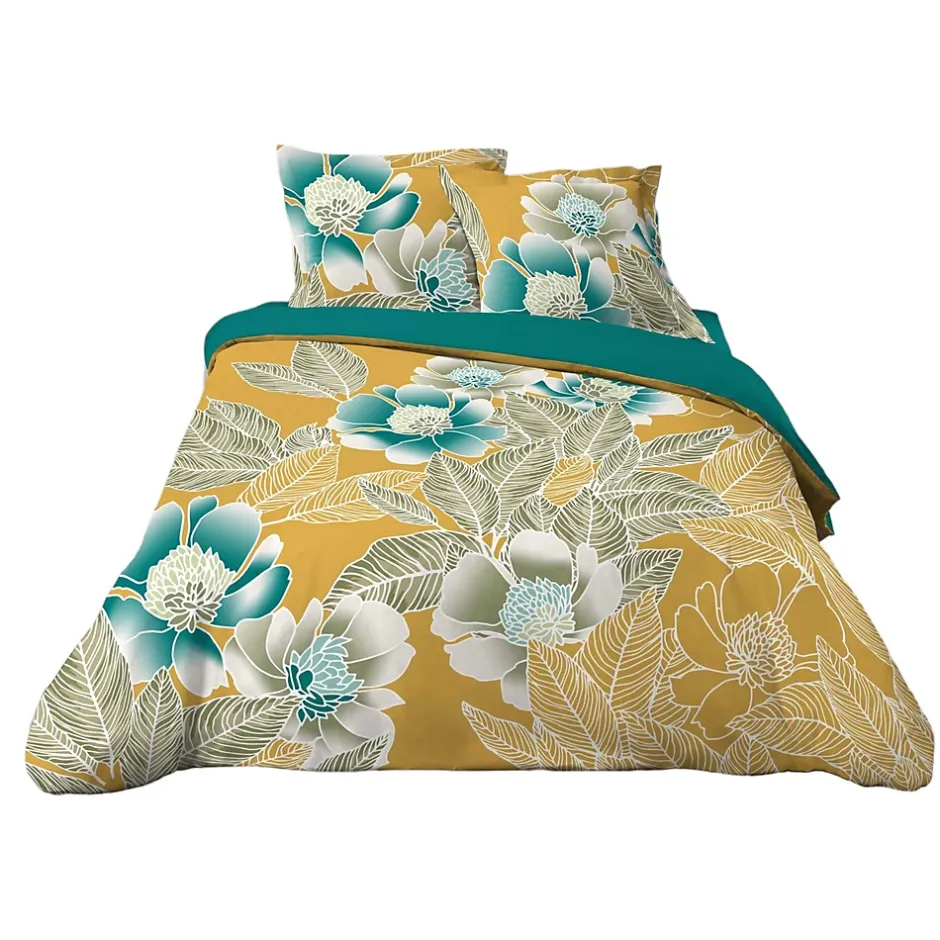 Eden Housse de couette + 2 taies Florelle Discount