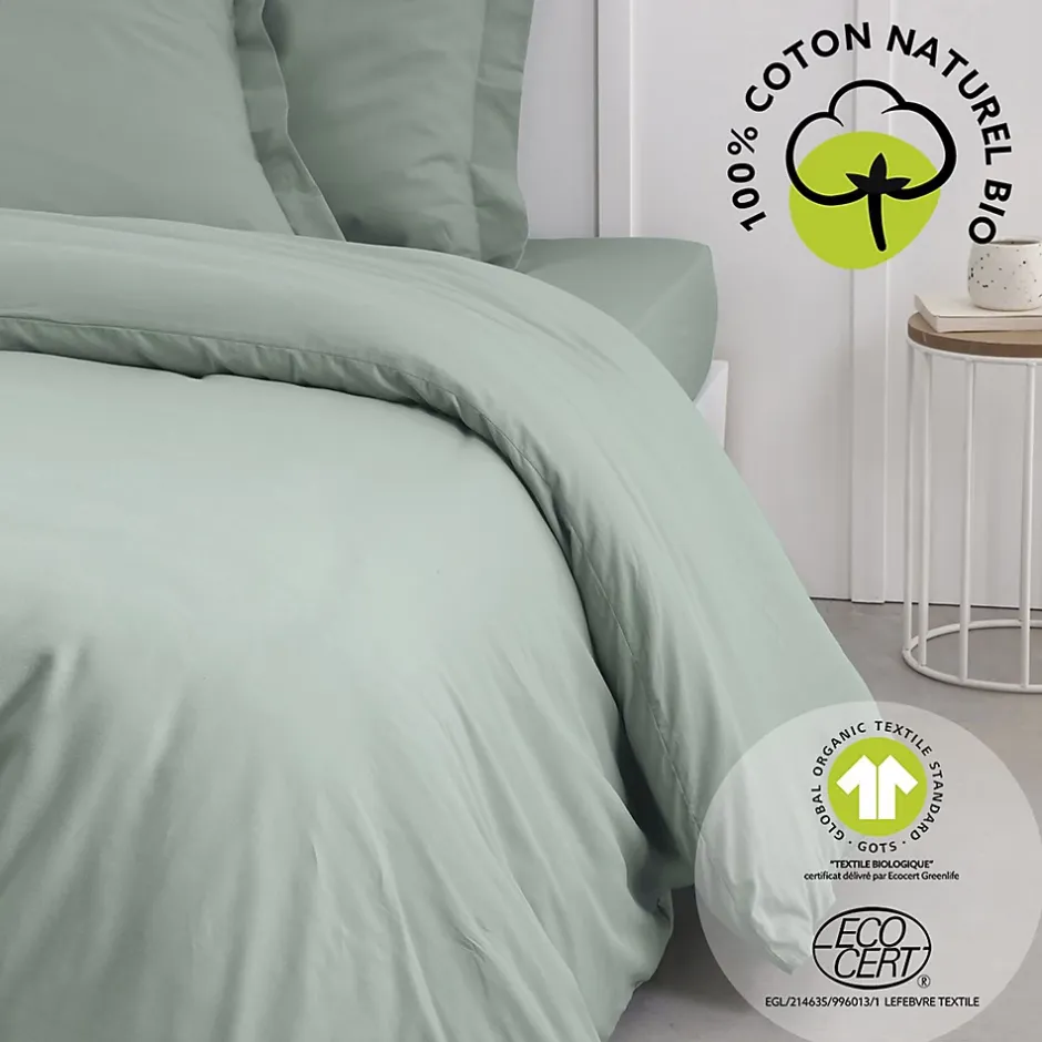 Today Housse de couette 2 places - 100% coton BIO Discount