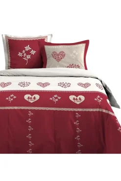 Eden Housse de couette + taie Coeur de montagne mondane Best
