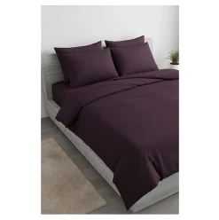 Eden Housse de couette + taies en coton Passion
