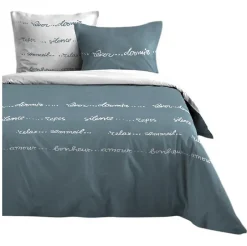 Eden Housse de couette + taies 240x220cm Reverie Zen