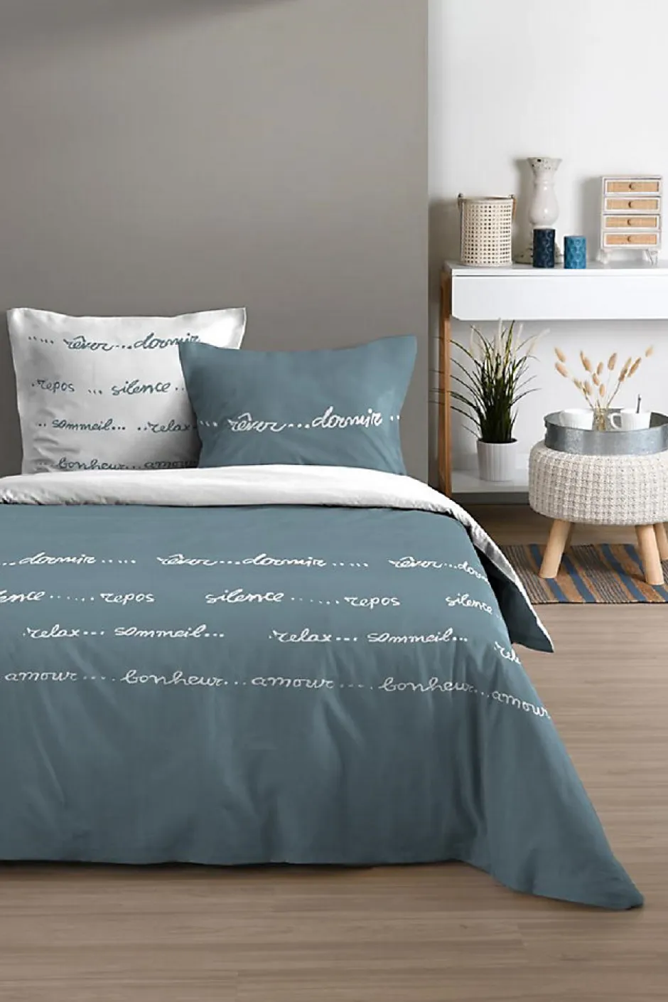 Eden Housse de couette + taies 240x220cm Reverie Zen
