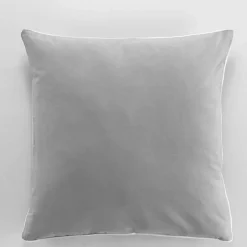 Douceur D'Intérieur Housse de couette 260 x 240 cm coton lavé 57 fils Linette Gris Hot