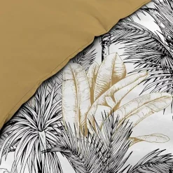 Douceur D'Intérieur Housse de couette 240 x 220 cm coton 42 fils + 2 taies Dakar