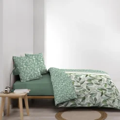 Douceur D'Intérieur Housse de couette 240 x 220 cm coton 42 fils + 2 taies Eleonore