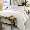 L'Effet Papillon Housse de Couette 240 x 220 cm CANDICE Neige