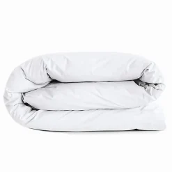 Coton Pur Housse de couette 240 x 220 cm "Prémium" pour lit 2 places - Prémium Neige