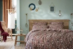 L'Effet Papillon Housse de Couette 260 x 240 cm CAPUCINE Camel