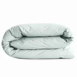 Coton Pur Housse de couette 260 x 240 cm "Prémium" pour lit 2 places King Size - Prémium Menthe