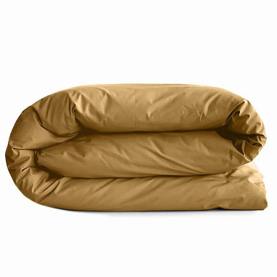 Coton Pur Housse de couette 260 x 240 cm "Prémium" pour lit 2 places King Size - Prémium Miel Clearance