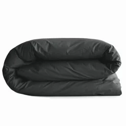 Coton Pur Housse de couette 260 x 240 cm "Prémium" pour lit 2 places King Size - Prémium Truffe