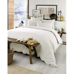 L'Effet Papillon Housse de couette "Candice" toutes dimensions Flanelle de Coton - Candice Neige - Housse de couette 260 x 240 cm