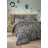L'Effet Papillon Housse de couette "Capucine" toutes dimensions "Gaze de Coton" - Capucine Minuit - Housse de couette 240 x 220 cm Discount