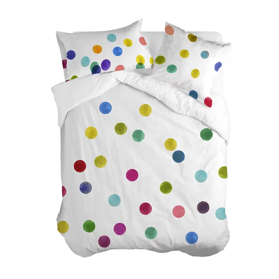Happyfriday Housse de couette Confetti 100% Coton Hot
