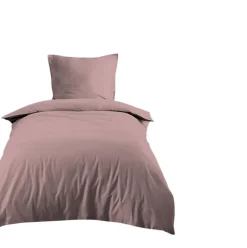 Eden Housse de couette en coton uni ne Clearance