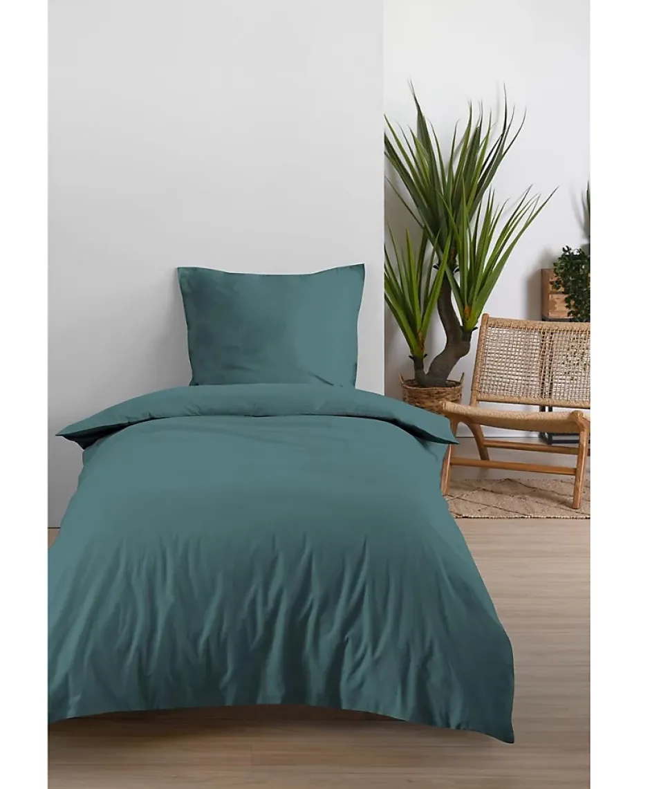 Eden Housse de couette en coton uni ne Sale