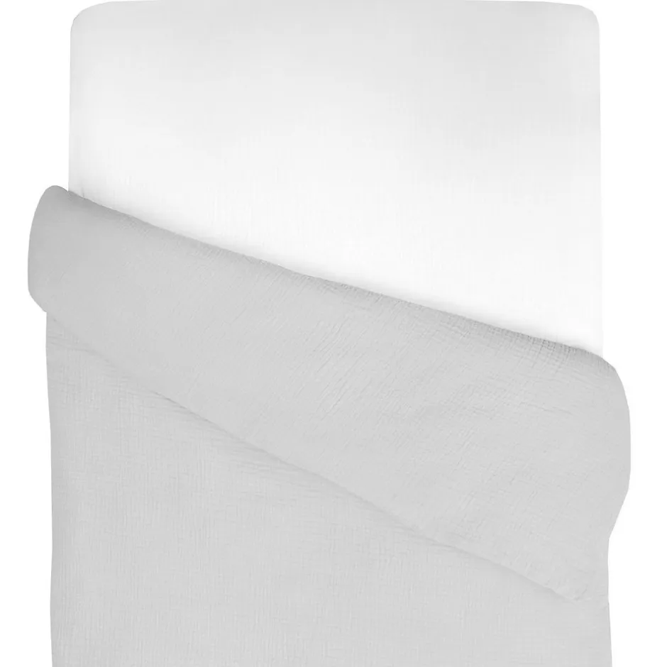 Sevira Kids Housse de couette en gaze de coton Jeanne