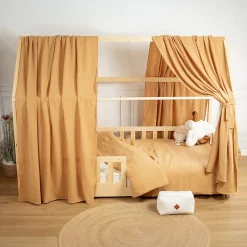 Sevira Kids Housse de couette en gaze de coton Jeanne