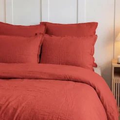 Sensei Maison Housse de couette en gaze de coton Terracota 260x240 cm LOFT Hot
