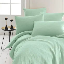 Sensei Maison Housse de couette en gaze de coton Menthe 260x240 cm LOFT