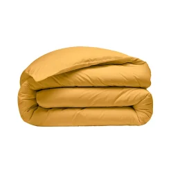 Sensei Maison Housse de couette en percale coton Caramel 240x220 cm SOFT PERCALE