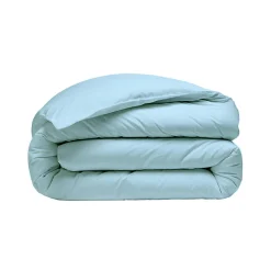 Sensei Maison Housse de couette en percale coton Bleu Arctic 200x200 cm SOFT PERCALE