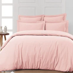Sensei Maison Housse de couette en percale coton Poudre 240x220 cm SOFT PERCALE