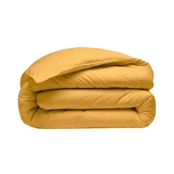 Sensei Maison Housse de couette en percale coton Caramel 200x200 cm SOFT PERCALE Clearance
