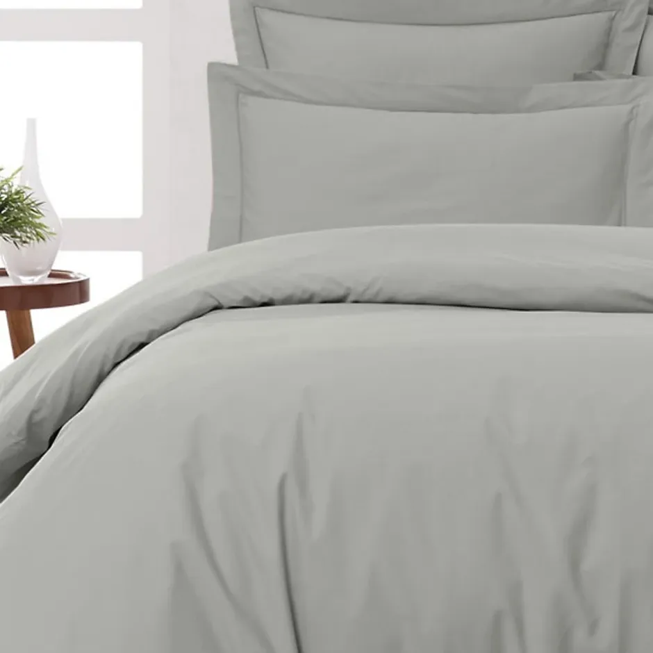 Sensei Maison Housse de couette en percale coton Gris Perle 260x240 cm SOFT PERCALE Clearance