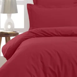 Sensei Maison Housse de couette en percale coton Cardinal 240x220 cm SOFT PERCALE Hot