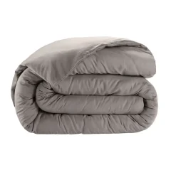Eden Housse de couette en satin de coton Uni