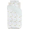 Atmosphera Créateur D'Intérieur Housse de couette enfant 140x200 VOITURES + taie coton 57 fils Outlet