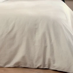 Tradilinge Housse de couette esprit grand hôtel (240x220 cm - Sable)