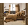 L'Effet Papillon Housse de couette "Gaïa" toutes dimensions "Gaze de Coton" - Gaïa Camel - Housse de couette 260 x 240 cm
