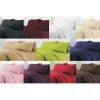 Univers Décor Housse de couette Gris perle 240 x 220 cm / 100% Coton / 57 Fils/cm² pour lit 2 places Online