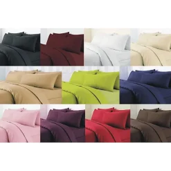 Univers Décor Housse de couette Gris perle 240 x 220 cm / 100% Coton / 57 Fils/cm² pour lit 2 places Online