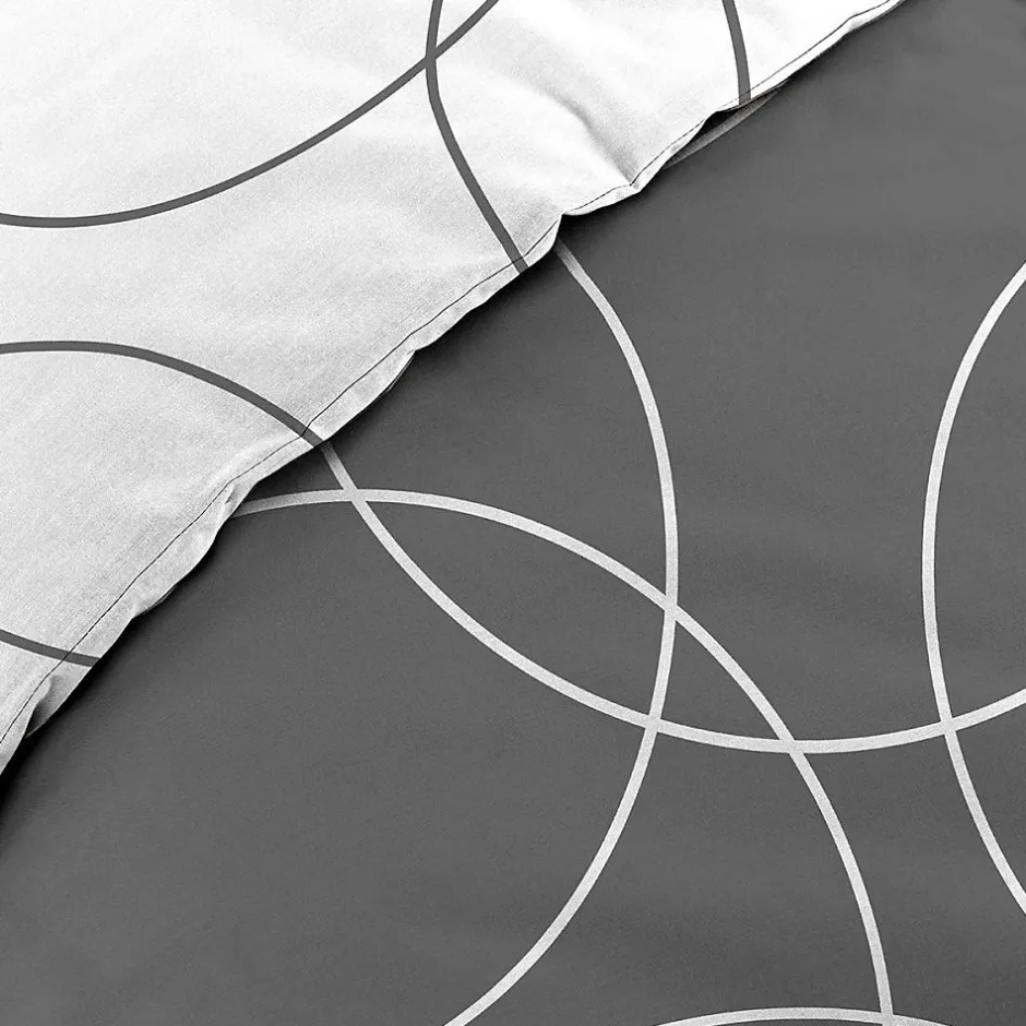 Douceur D'Intérieur Housse de couette microfibre 220x240 Elton + 2 taies