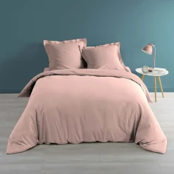 Douceur D'Intérieur Housse de couette Percaline - - Housse de couette 260 x 240 Sale