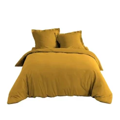 Douceur D'Intérieur Housse de couette Percaline - - Housse de couette 240 x 220