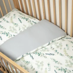 Sevira Kids Housse de couette réversible Eucalyptus