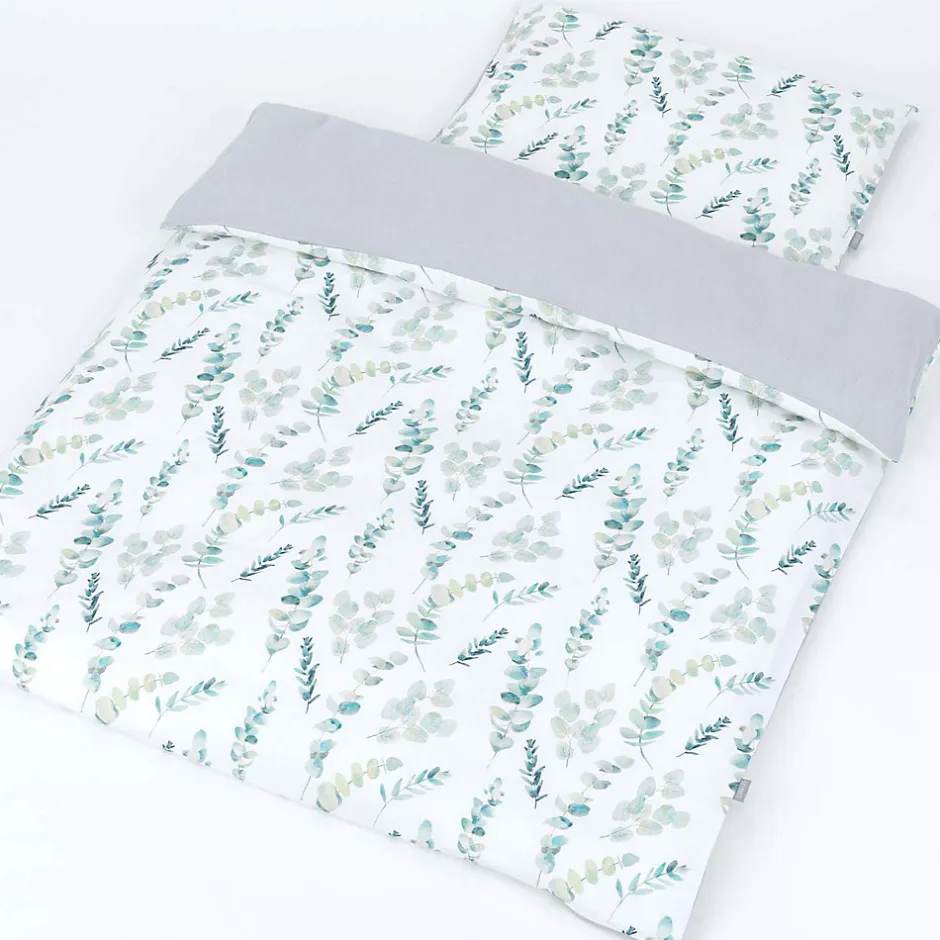 Sevira Kids Housse de couette réversible Eucalyptus