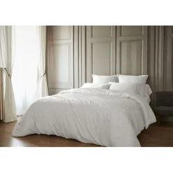 L'Effet Papillon Housse de couette "Salomé" Viscose de bambou 120 fils/cm² - Salomé Chantilly - Housse de couette 240 x 220 cm