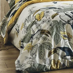 Tradilinge Housse de couette Toco (300x240 cm - Kaki)