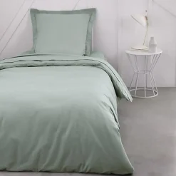 Todays Tools Housse de couette TODAY Essential - 140 x 200 cm - 1 personne - 100% Coton uni - Celdaon