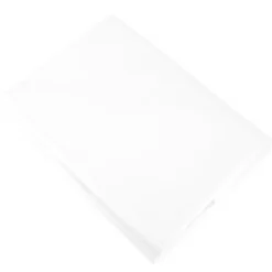 Linnea Housse de couette uni 140x200 cm coton ALTO Blanc