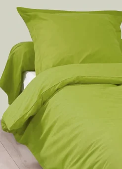 Tradilinge Housse de Couette Unie en 100 % Coton (240x220 cm - Vert clair) Clearance