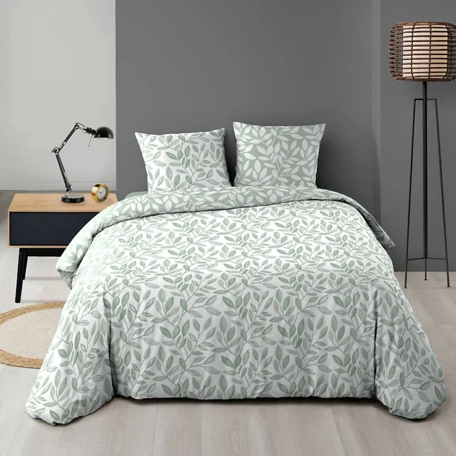 Douceur D'Intérieur Housse de couette 240x220 + 2 taies imprimées SEQUOIA New