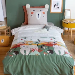 Cote Deco Housse de couette 140x200 + 1 taie FOREST Sale